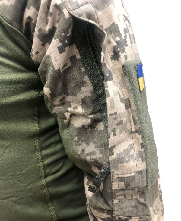 Рубашка Ubacs - Тактическая боевая ВСУ - Хаки/Пиксель