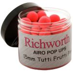 Плавающие бойлы Richworth Pop Ups Boilies - 15 мм - 200 мл - Tutti Frutti Pink