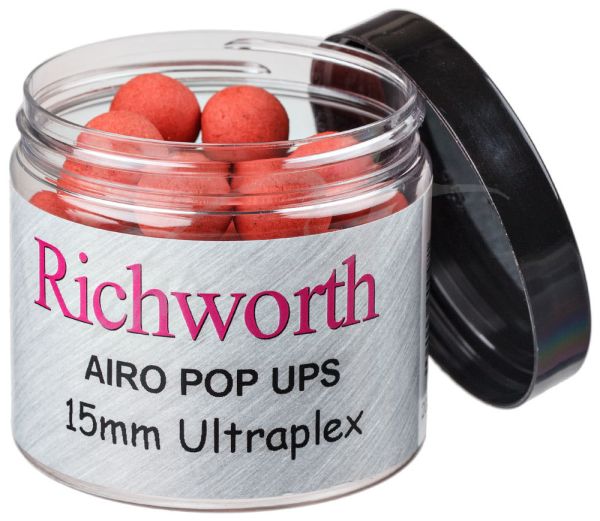 Плаваючі бойли Richworth Pop Ups Boilies - 15 мм - 200 мл - Ultraplex