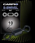 Вертлюг Carpio S-swivel - №7 - Тест 30 кг - 10 шт/уп