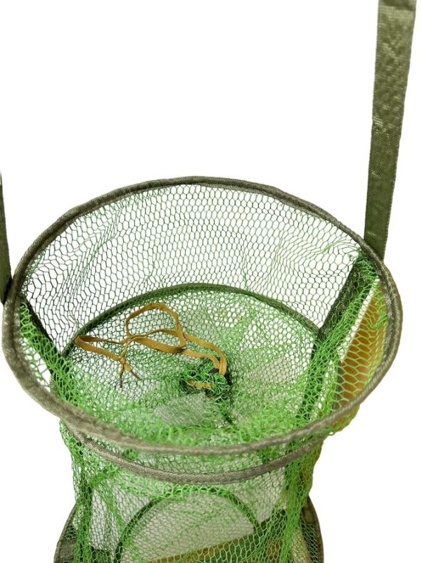 Садок прорезиненный Груша - Ячейка 8 мм - Длина ручки 54 см - Без чехла