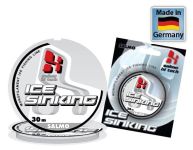 Леска для зимней рыбалки Salmo Hi-Tech Ice Sinking - Clear-Grey (Прозрачный серый) - 30 м