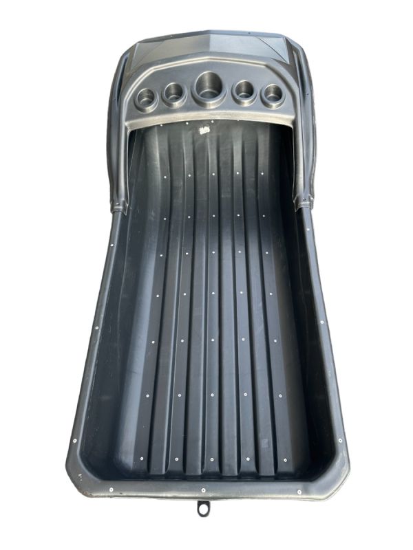 Санки для снігоходу - Тайга 1700 - 170x80x30 см - Чорні