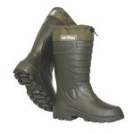 Сапоги мужские утепленные с манжетой "Козырь" - ЭВА - арт. 31(СЕ)350УМ - Оливка