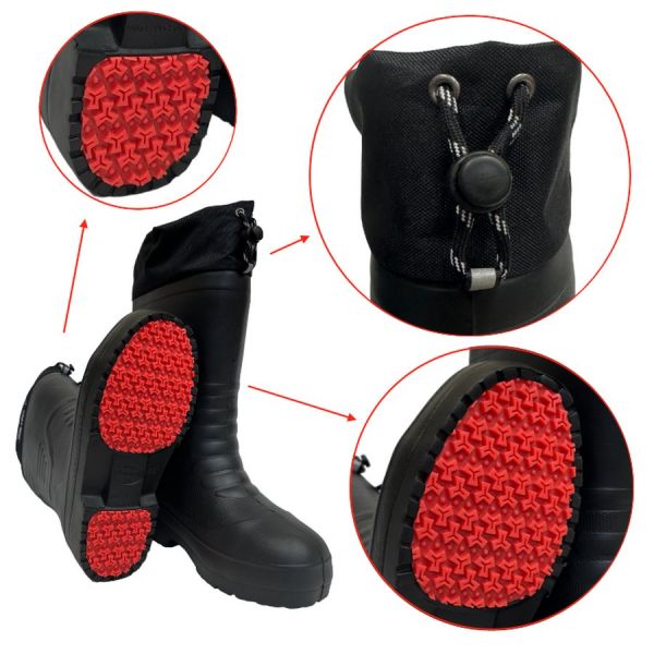 Сапоги FR Thermic Boots Comfort -40°C с TPR подошвой - С вкладышем - Чёрные