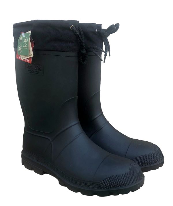 Сапоги Kamik Icebreaker - Black - Синтетический каучук - До -40°C