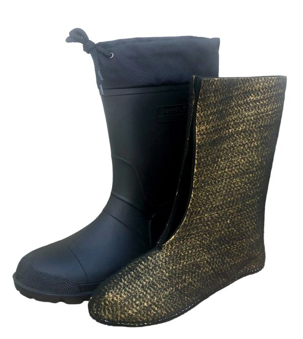 Сапоги Kamik Icebreaker - Black - Синтетический каучук - До -40°C