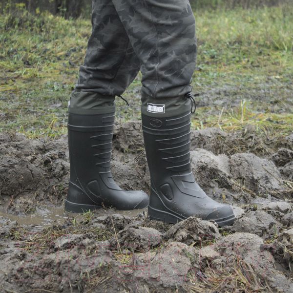 Чоботи чоловічі утеплені з манжетою "Козир" - ЭВА - арт. 31(СЕ)350УМ - Чорні