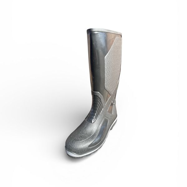 Сапоги Realpaks мужские СМ-5/3 - Трёхцветные - ПВХ - Черный/Серый/Черный