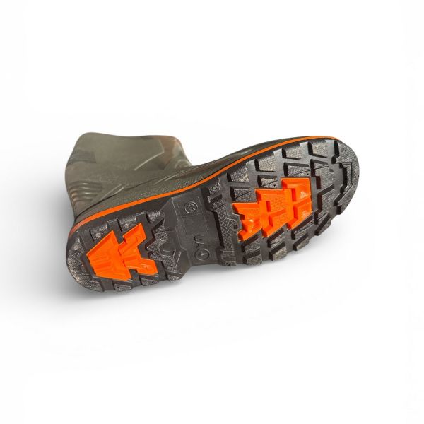 Сапоги Realpaks мужские СМ-5/3 - ПВХ - Хаки/Оранжевый/Черный