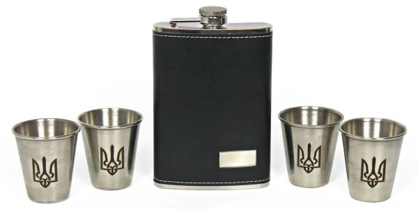 Подарунковий набір шампурів Кизляр №1 "Слава Україні!"