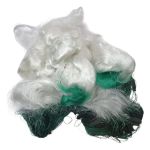 Сеть рыболовная трехстенная - Вшитый груз - Леска Ø0,20 мм - 5x100 м - Поплавок 60 мм - Белый