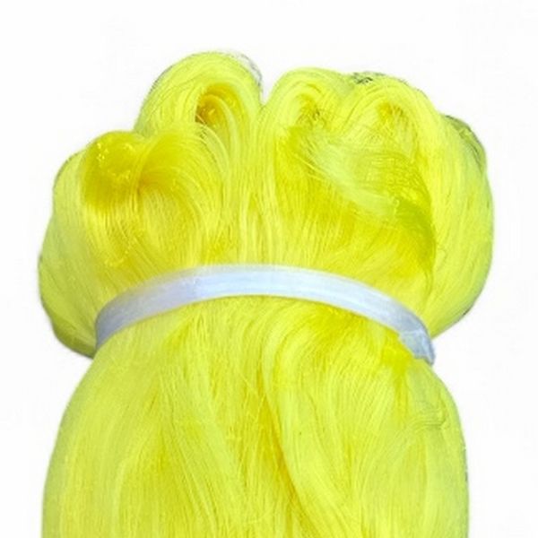 Сетеполотно Platinum Corona - Рыболовная кукла - Леска Ø0,20 мм - Желтый - Высота 200 ячеек - 200 м