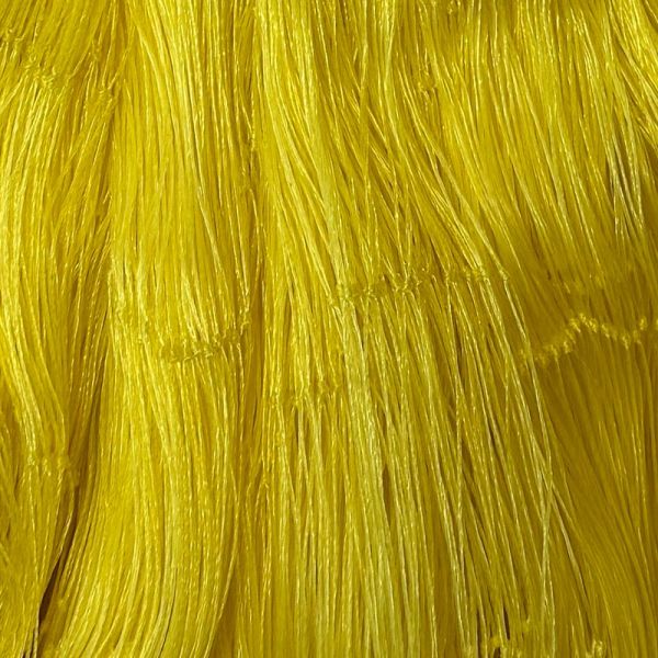 Сетєполотно Platinum Corona - Рибальська лялька - Жилка - Ø0,2 мм*8 - Жовтий - Висота 75 вічок - 150 м