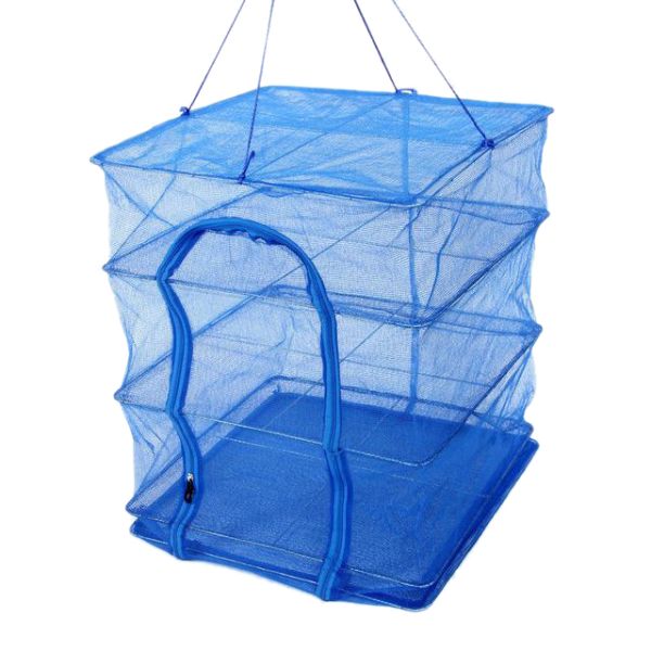 Сушарка для риби Anvi - 3 полки - 45x45x65 см