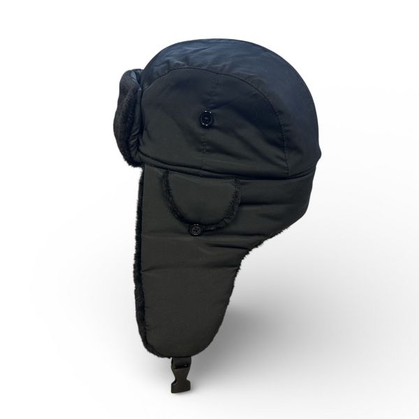 Шапка-ушанка - Великобритания - Черная