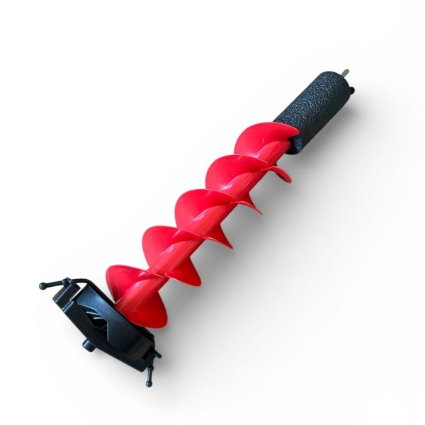 Шнек Fishing ROI для ледобура IceHorn под шуруповерт - 150 мм - Красный