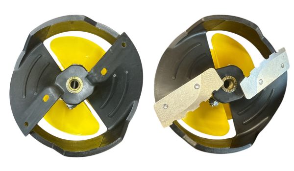 Шнек льодобура пластиковий під шуруповерт - 150R Праве обертання - 1,3 кг
