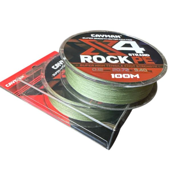 Шнур Gladiator Cayman - 4-х жильный -  Зеленый - 100 м