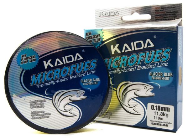 Шнур Kaida Microfues - Yellow - 110 метрів