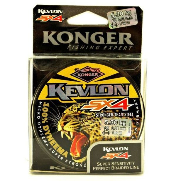 Шнур Konger – Kevlon SX4 – 100 метрів