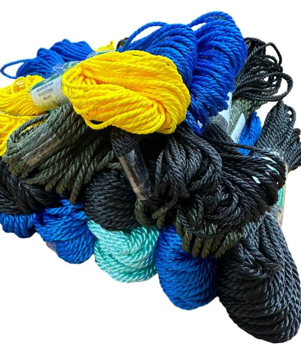 Шнур полипропиленовый (крученый) мультифиламентный - Бирюзовый - 20 м