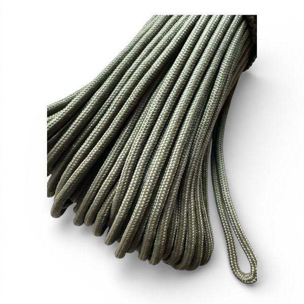 Шнур полипропиленовый вязаный 100 м - Хаки