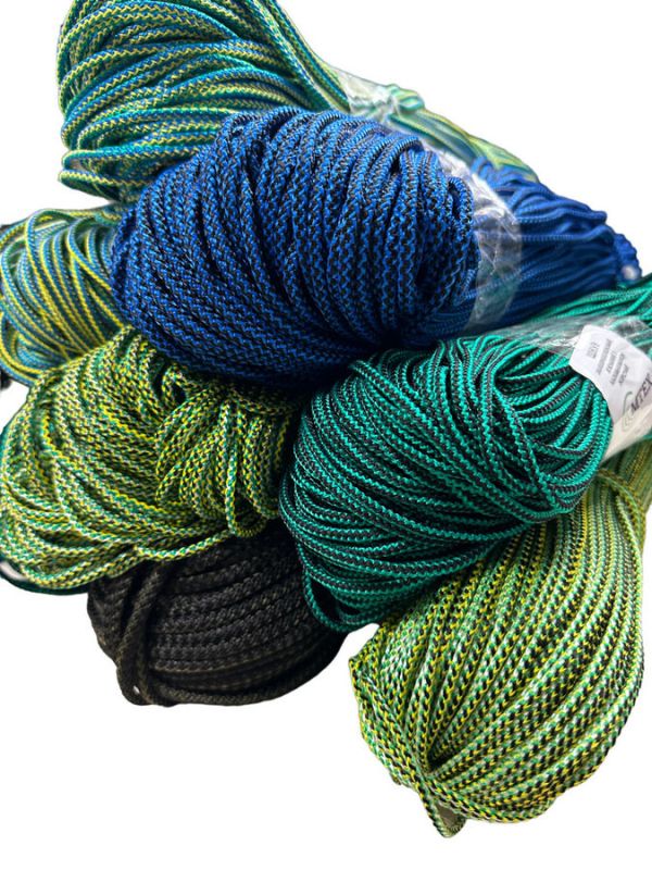 Шнур для посадки сетей - 200 м - Жесткий - Полипропиленовый + вставка шпагата