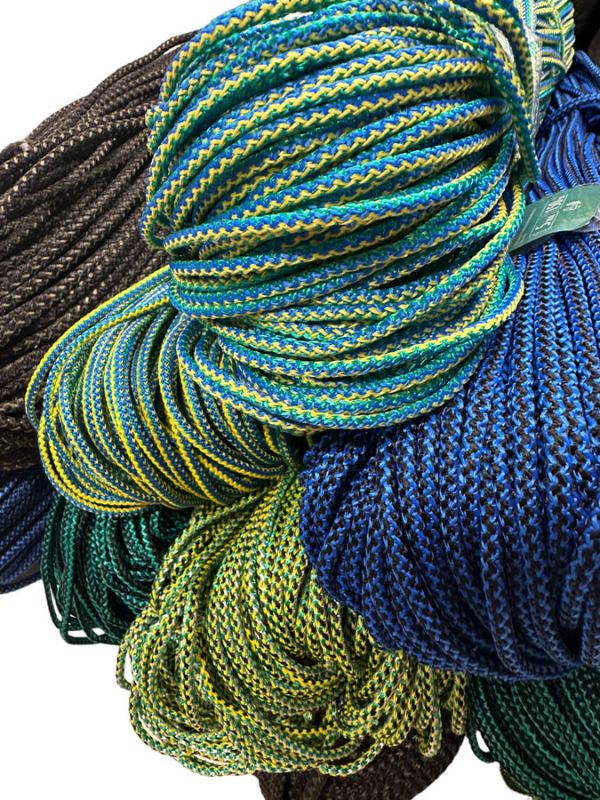 Шнур для посадки сетей - 200 м - Жесткий - Полипропиленовый + вставка шпагата