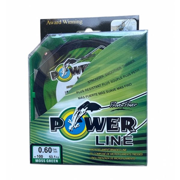 Шнур Power Line - 100 м - Зелёный