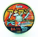 Шнур Sufix - Yellow - 100 м