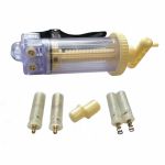 Шприц-пресс для теста Херабуна K-3 - Под 2 крючка - Автоматический