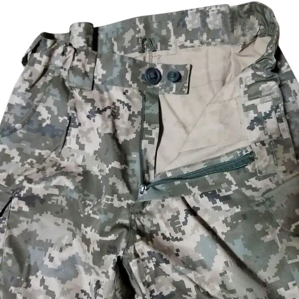 Штани вітровологозахисні зимові (ШВВЗ) з утеплювачем ЗСУ (Подвійні) - Піксель