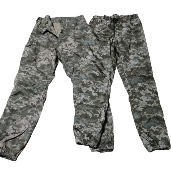 Штани вітровологозахисні зимові (ШВВЗ) з утеплювачем ЗСУ (Подвійні) - Піксель