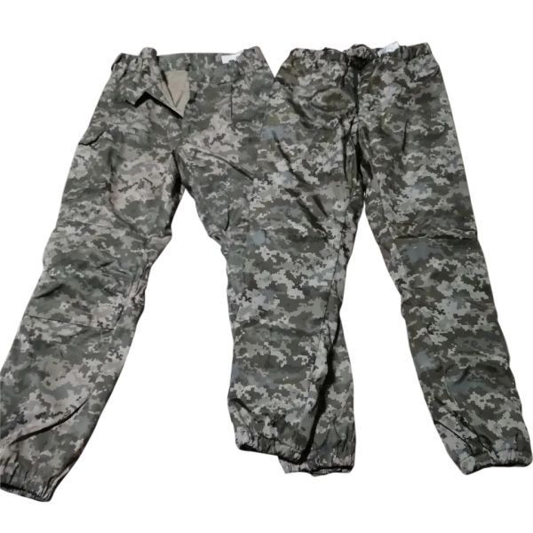 Штани вітровологозахисні зимові (ШВВЗ) з утеплювачем ЗСУ (Подвійні) - Піксель