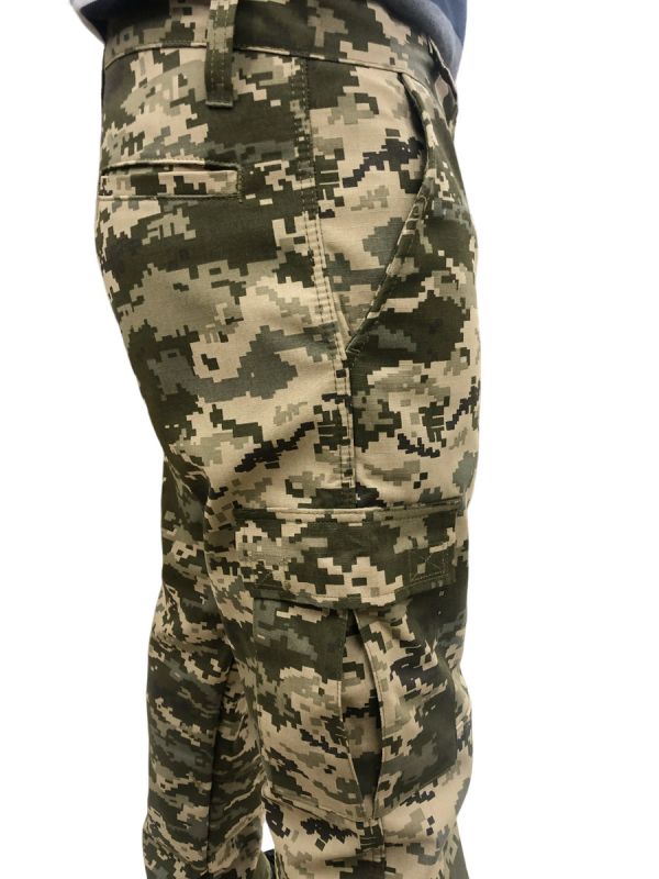 Штани зимові ЗСУ на флісі - Піксель