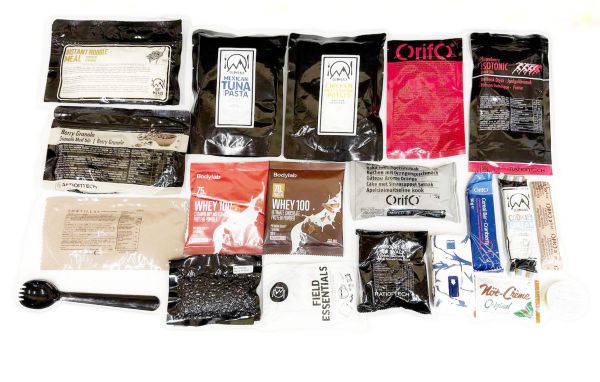 Шведський сухий пайок MRE - Універсальний добовий раціон 4600 ккал - Меню №8