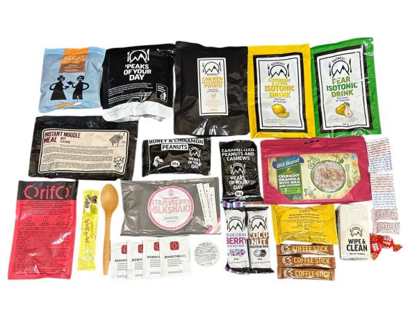 Шведський сухий пайок MRE - Універсальний добовий раціон 4700 ккал - Меню №5