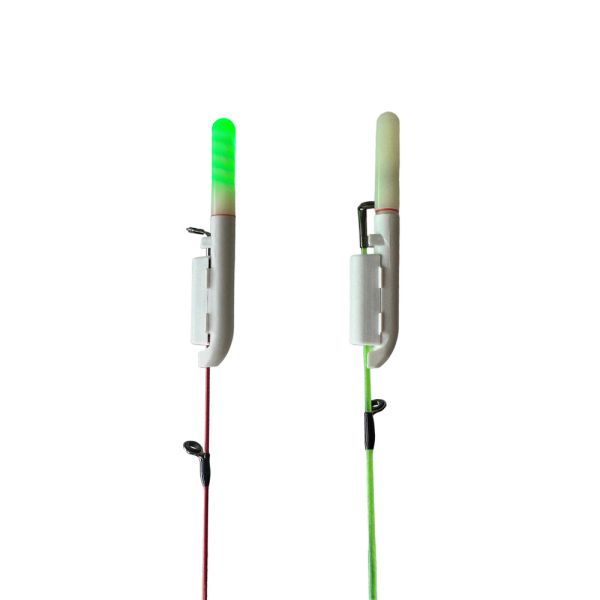 Сигнализатор поклевки для фидера - С датчиком поклевки - 7 см - Питание 2 батарейки + USB зарядка - 2 шт/уп