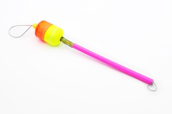 Сигналізатор клювання Dolphin - Пінопласт Бочонок - Жовто-Червоний