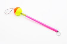 Сигнализатор поклевки Dolphin - Пенопласт Шар - 140 мм - Желто-Красный - 1 шт.