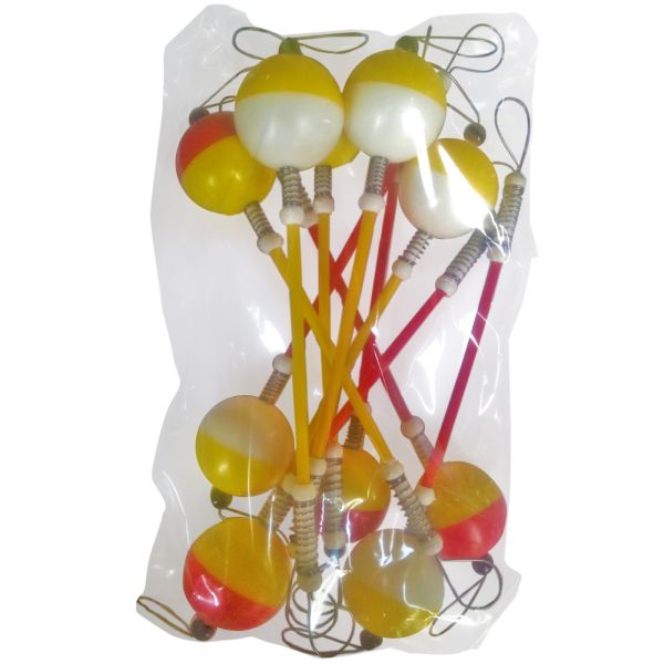 Сигнализатор поклевки шумовой - Длина 20 см - Две пружины - Желто-красный