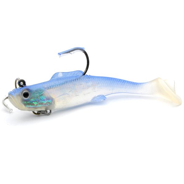 Силикон Fisher - Holographic swim baits - 4 шт/уп - S001A - 4in - BB