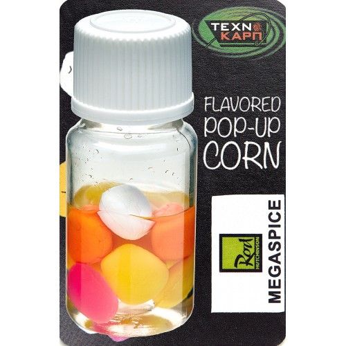 Силіконова кукурудза - Технокарп - Pop-up Texnocorn Mix - 10 мм - Megaspice-RodHutchinson (Мегаспеції) - 10 шт/уп