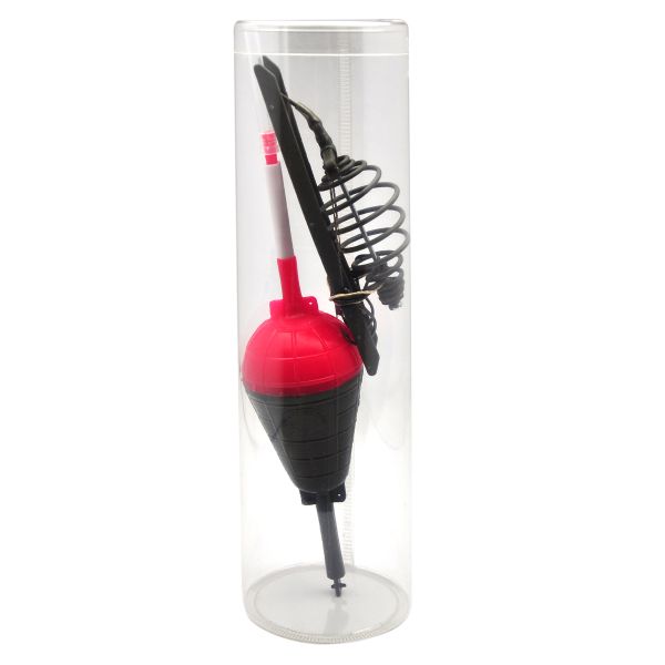 Вбивця товстолоба Anvi - У тубусі - Пластик - Під світляк +універсальна годівниця, мотовило