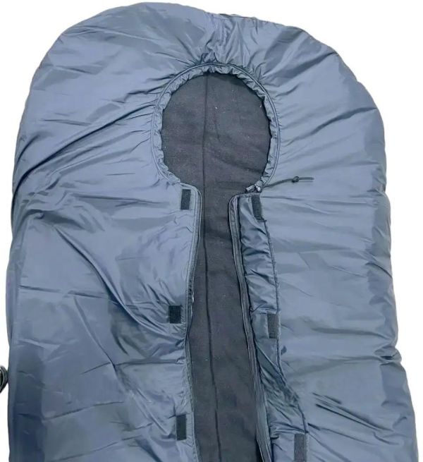 Спальник "Кіборг New 2022" - Спальний мішок ЗСУ, ВСУ - 210х100 см - До -30°C - Чорний/Сірий