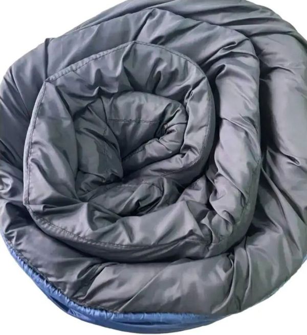 Спальник "Кіборг New 2022" - Спальний мішок ЗСУ, ВСУ - 210х100 см - До -30°C - Чорний/Сірий