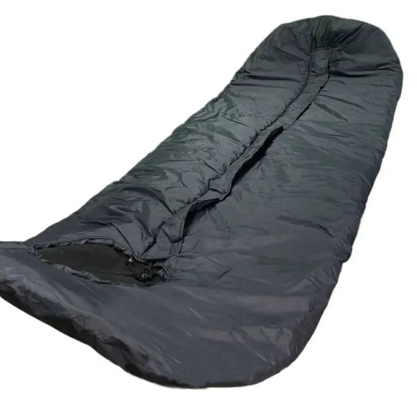 Спальник "Кіборг New 2022" - Спальний мішок ЗСУ, ВСУ - 210х100 см - До -30°C - Чорний
