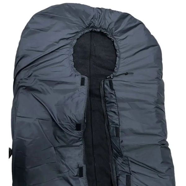 Спальник "Кіборг New 2022" - Спальний мішок ЗСУ, ВСУ - 210х100 см - До -30°C - Чорний