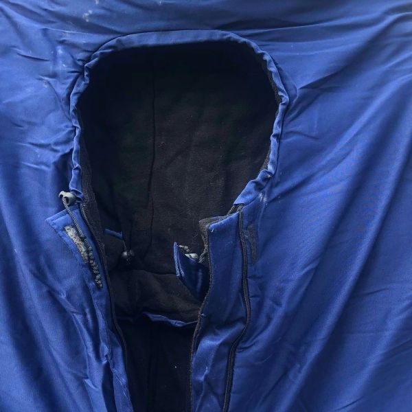 Спальник "Кіборг" (спальний мішок) ЗСУ - 80x210 см - До -30°C - Синій